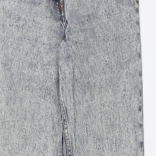 COLLUSION Womens Blue   Straight Jeans Size 28 in L28 in