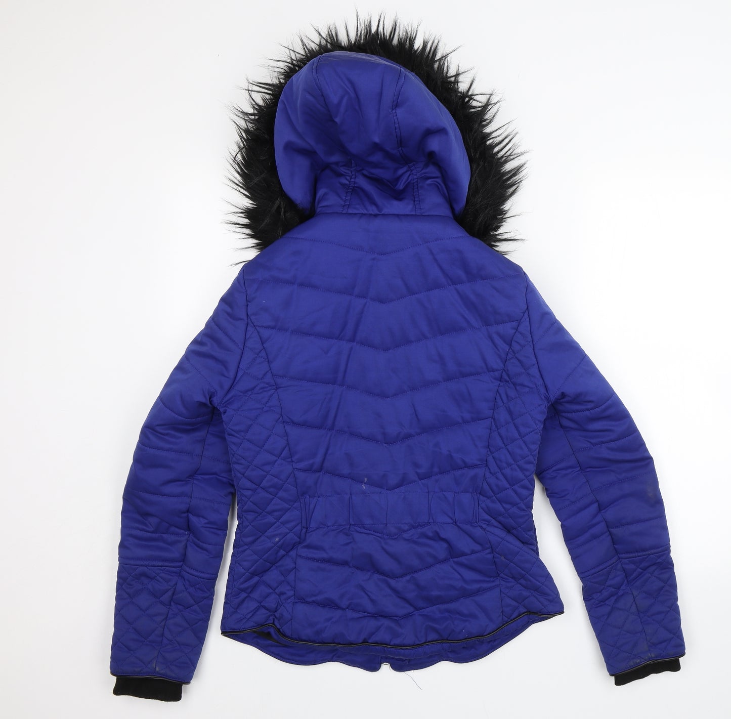 River Island Womens Blue   Parka Jacket Size 10