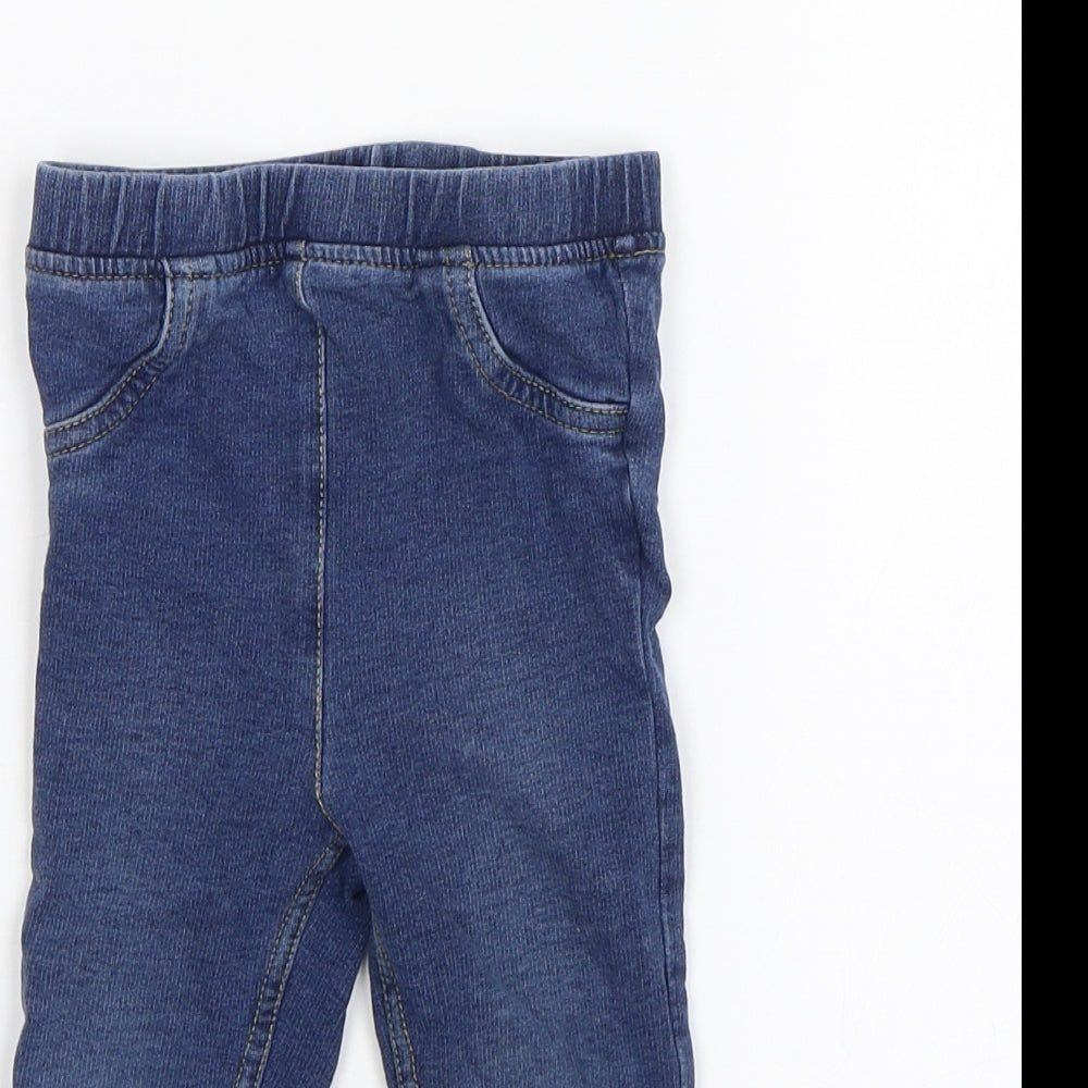George Baby Blue   Jogger Jeans Size 9-12 Months
