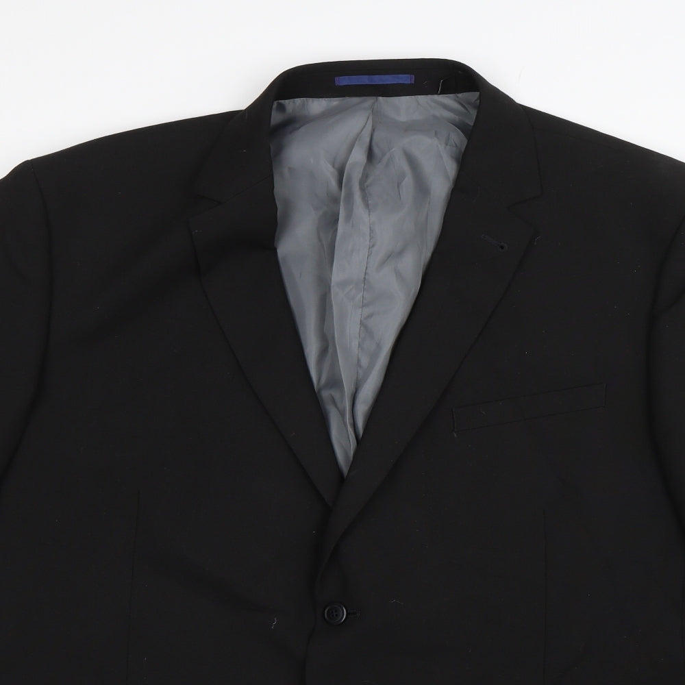 Burton Mens Black   Jacket Blazer Size 50