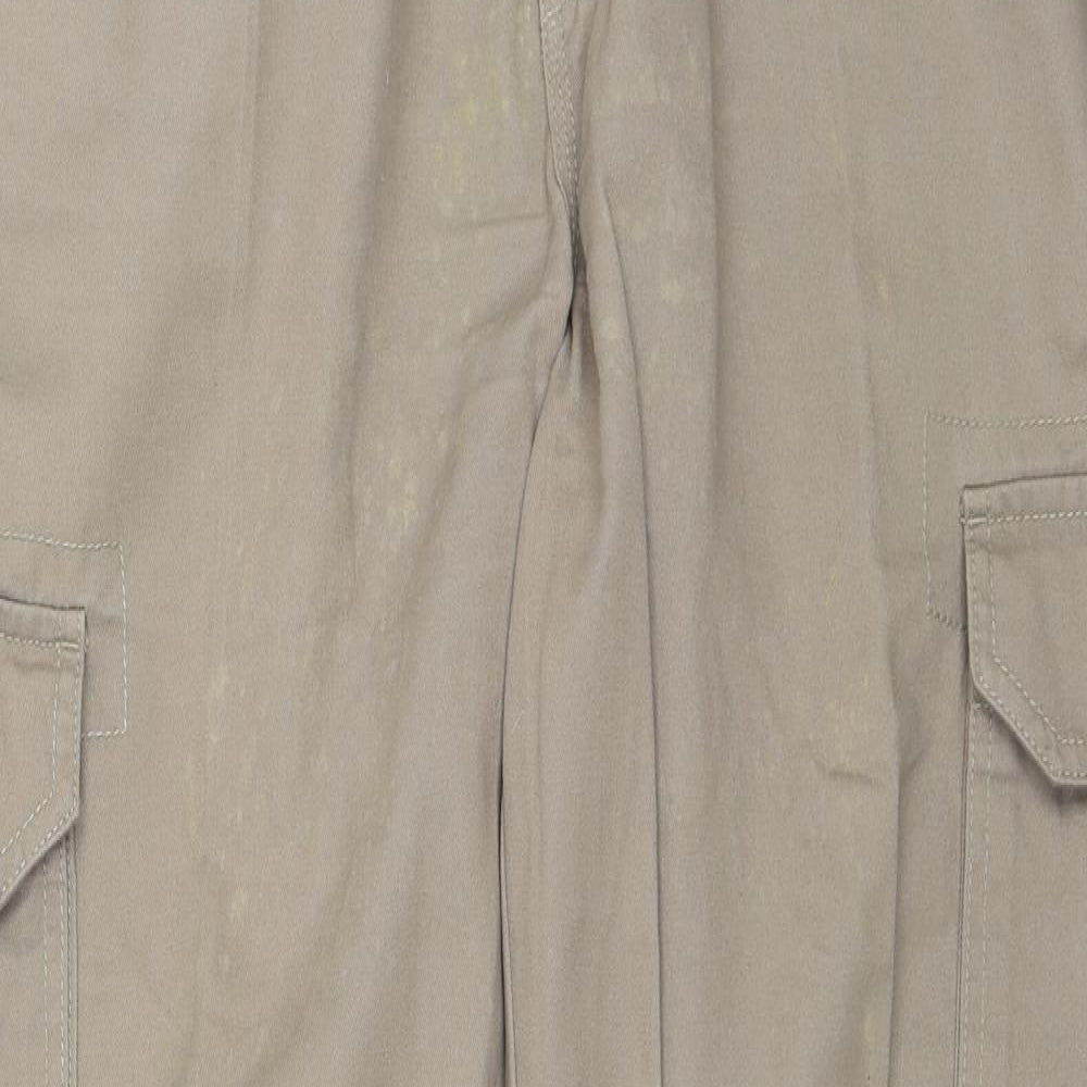 BHS Mens Brown   Cargo Trousers Size 40 in L30 in