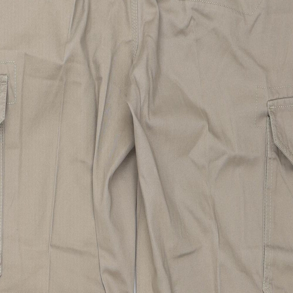 BHS Mens Brown   Cargo Trousers Size 40 in L30 in
