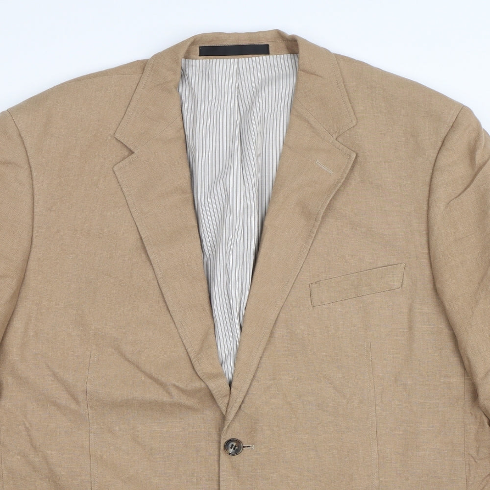 Marks and Spencer Mens Brown   Jacket Blazer Size 44