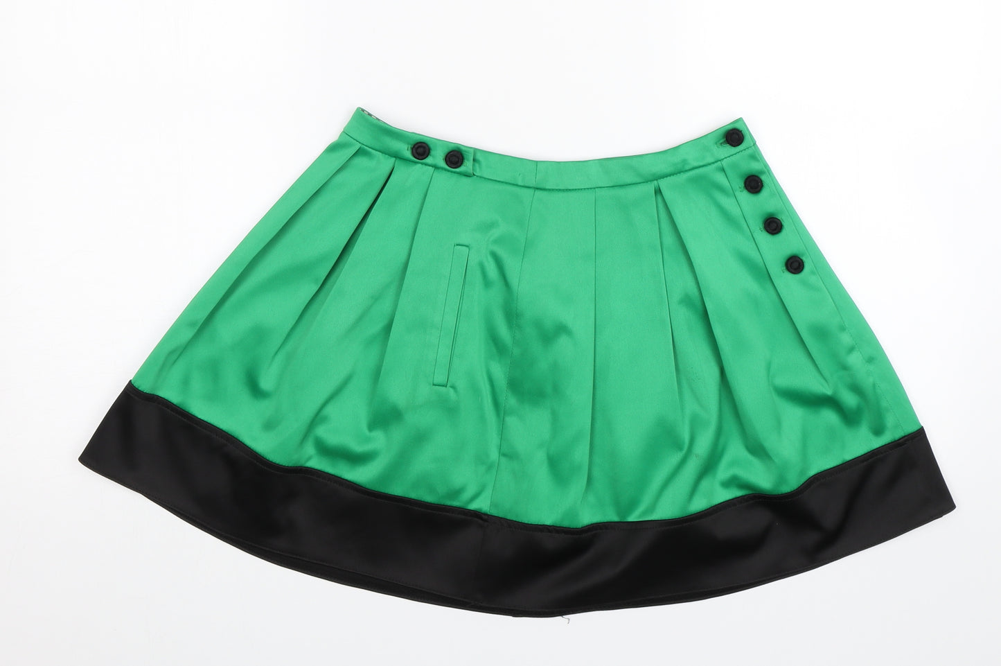 River Island Womens Green   Mini Skirt Size 8