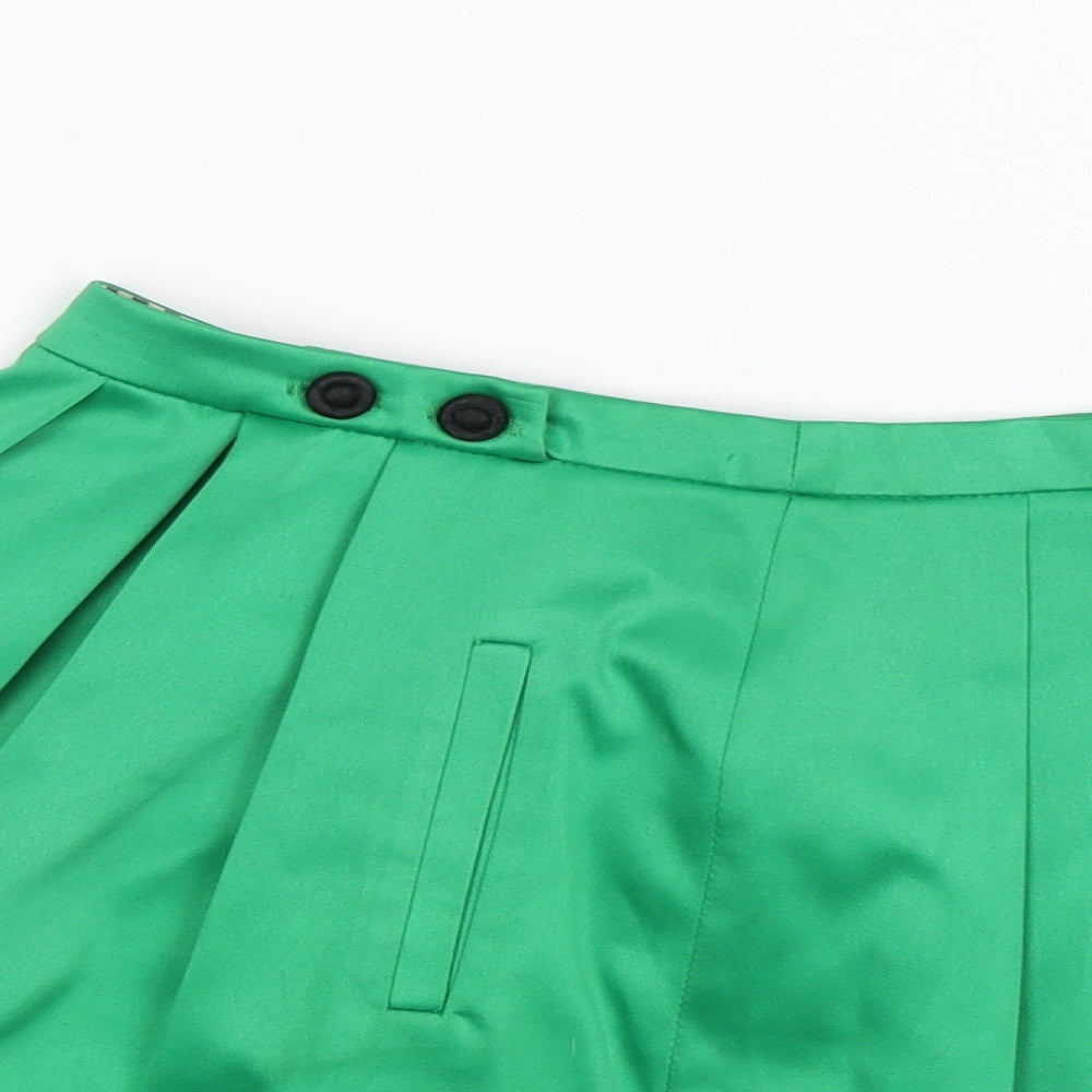 River Island Womens Green   Mini Skirt Size 8