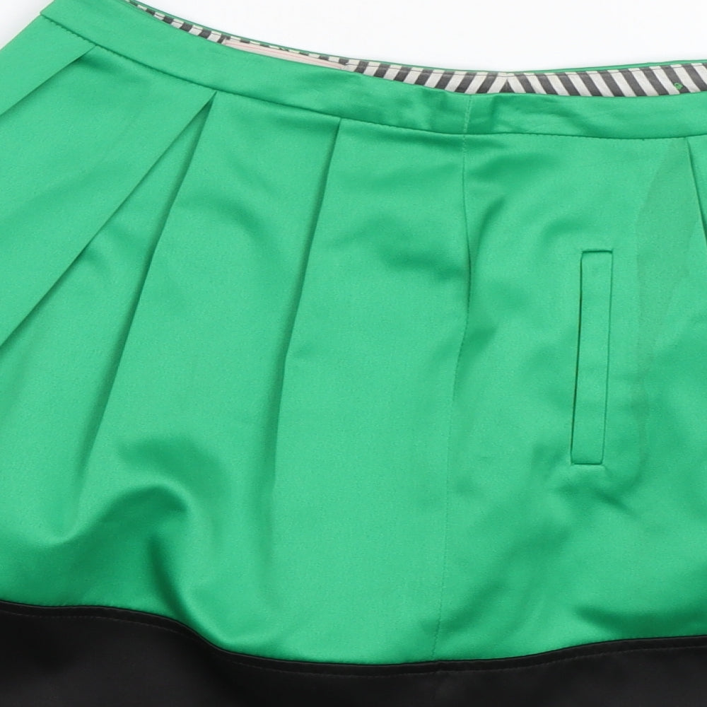 River Island Womens Green   Mini Skirt Size 8