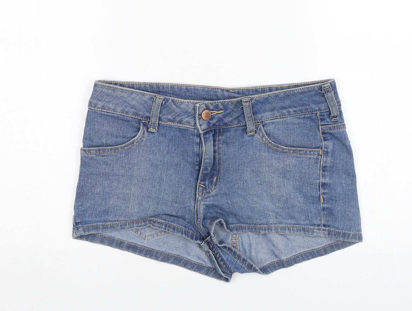 Divided Womens Blue   Hot Pants Shorts Size 10