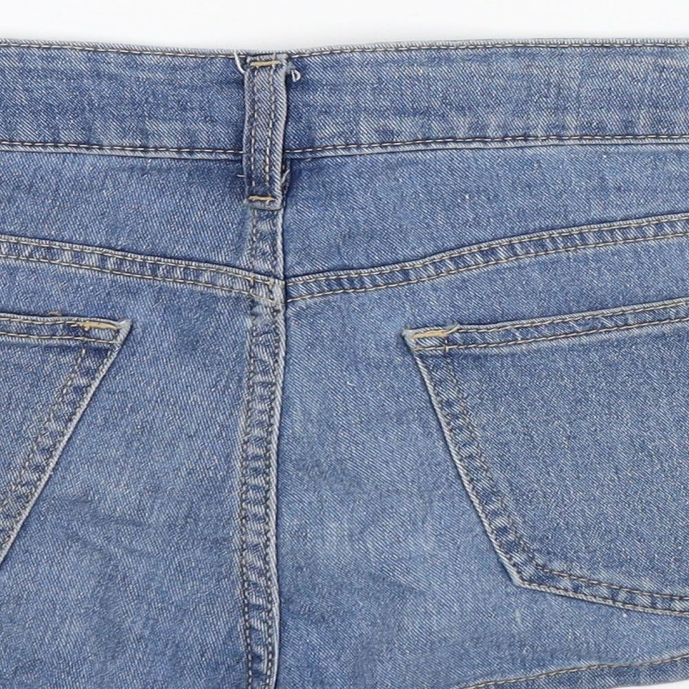 Divided Womens Blue   Hot Pants Shorts Size 10