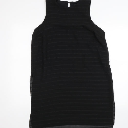 Papaya Womens Black   Basic Blouse Size 14