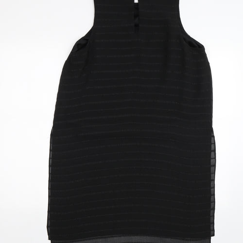 Papaya Womens Black   Basic Blouse Size 14