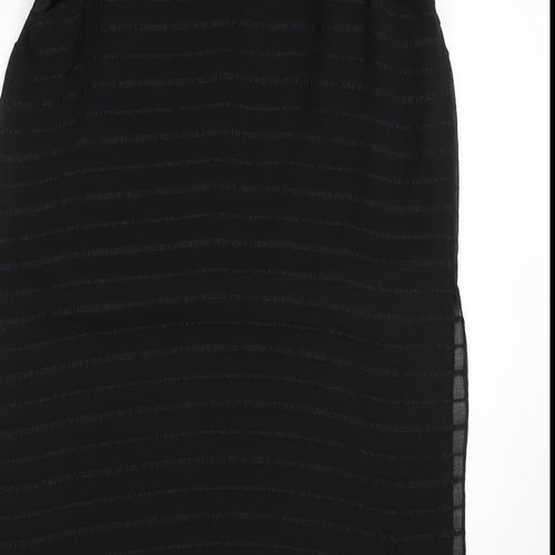 Papaya Womens Black   Basic Blouse Size 14