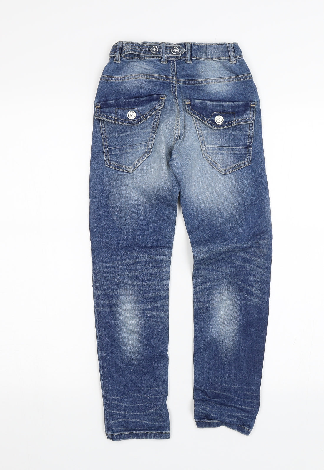Nutmeg Boys Blue   Straight Jeans Size 6-7 Years