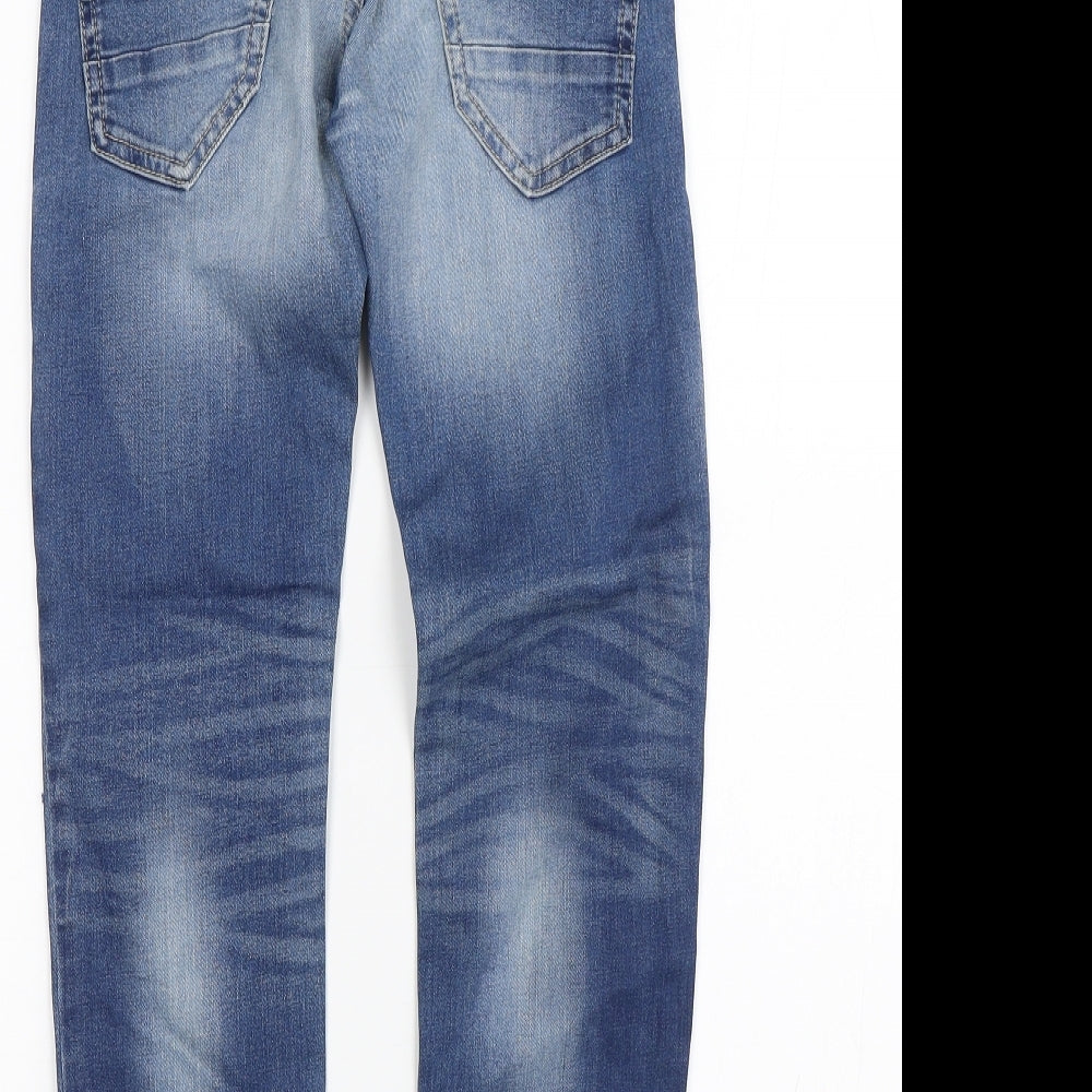 Nutmeg Boys Blue   Straight Jeans Size 6-7 Years