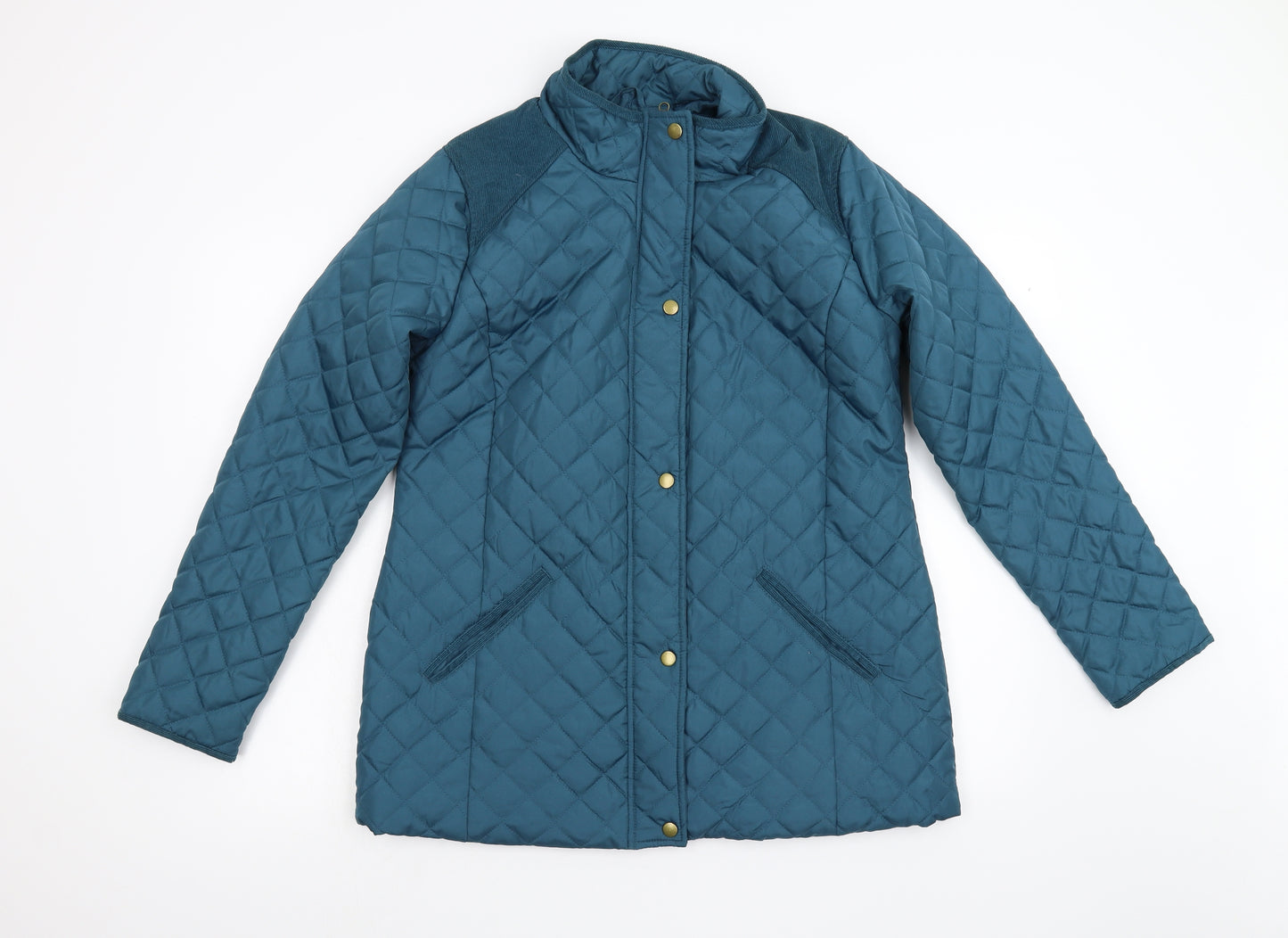 Julipa Womens Green   Quilted Jacket Size 12