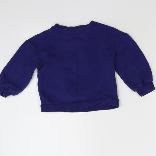 George Girls Blue   Pullover Sweatshirt Size 3-4 Years  - Frozen