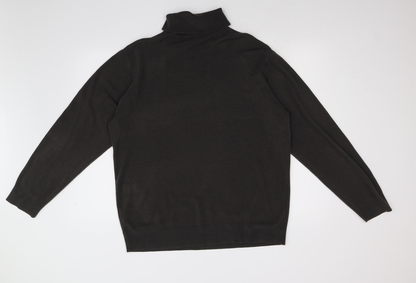 M&S Mens Grey  Knit Pullover Jumper Size XL