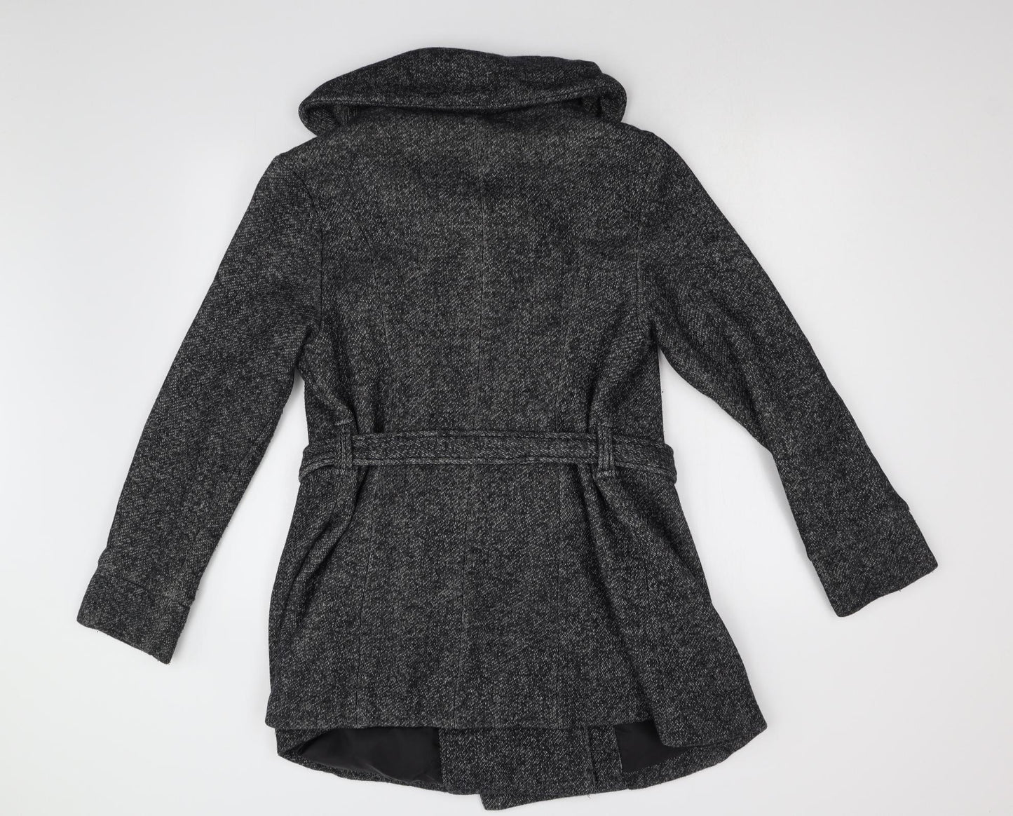 New Look Maternity Womens Grey   Trench Coat Coat Size 12  - Maternity