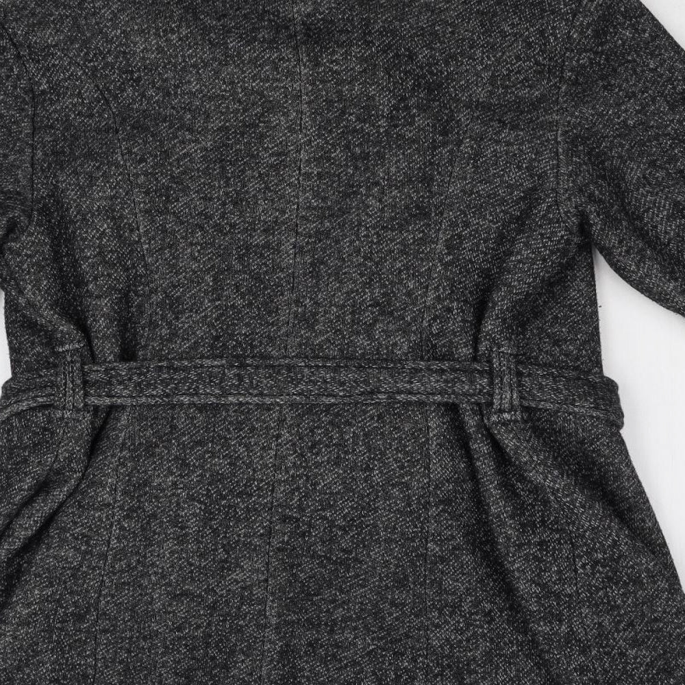 New Look Maternity Womens Grey   Trench Coat Coat Size 12  - Maternity
