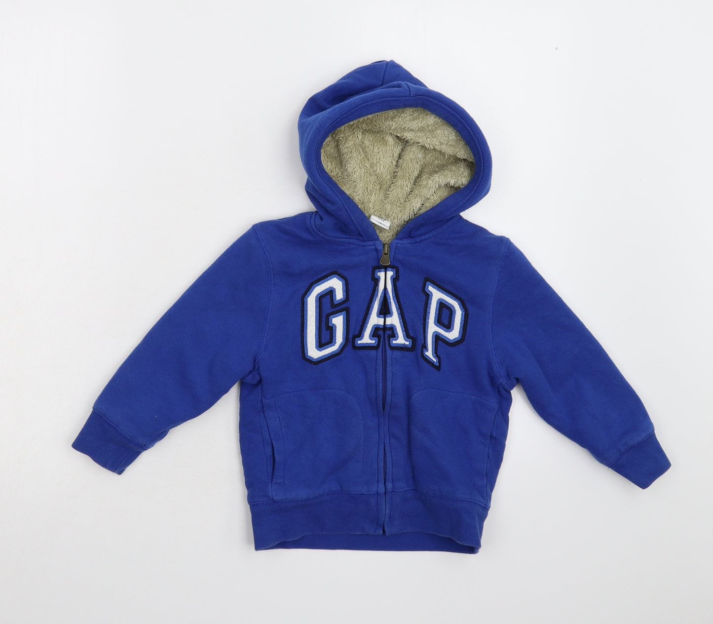 Gap Boys Blue   Full Zip Hoodie Size 4 Years