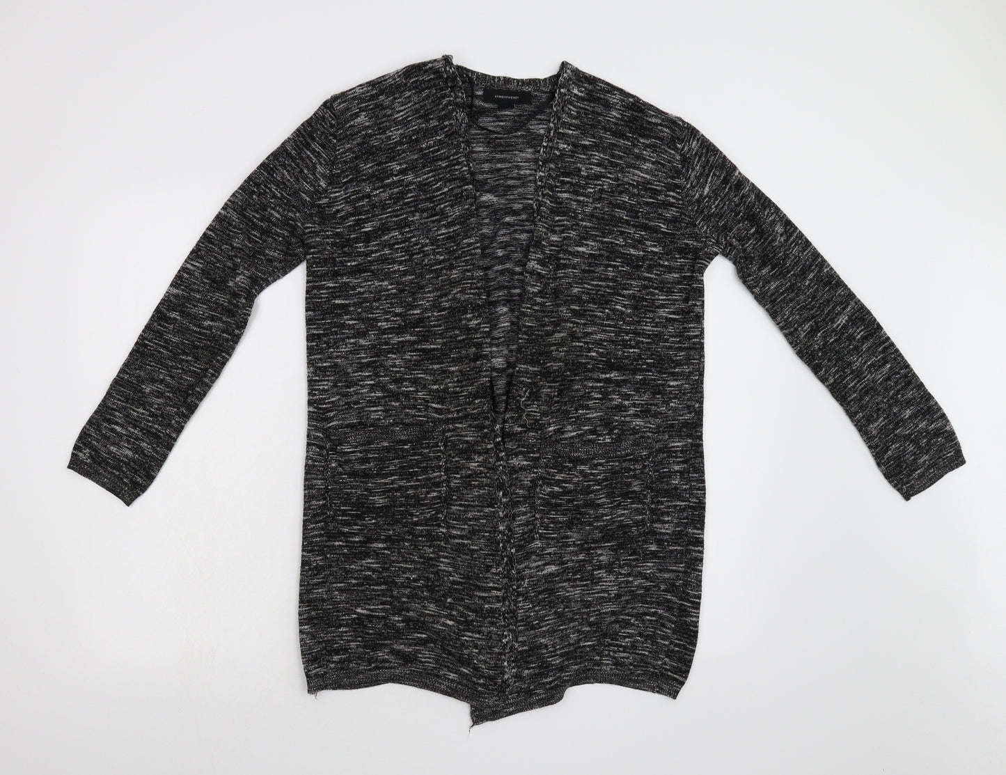 Primark Womens Grey  Knit Cardigan Jumper Size M