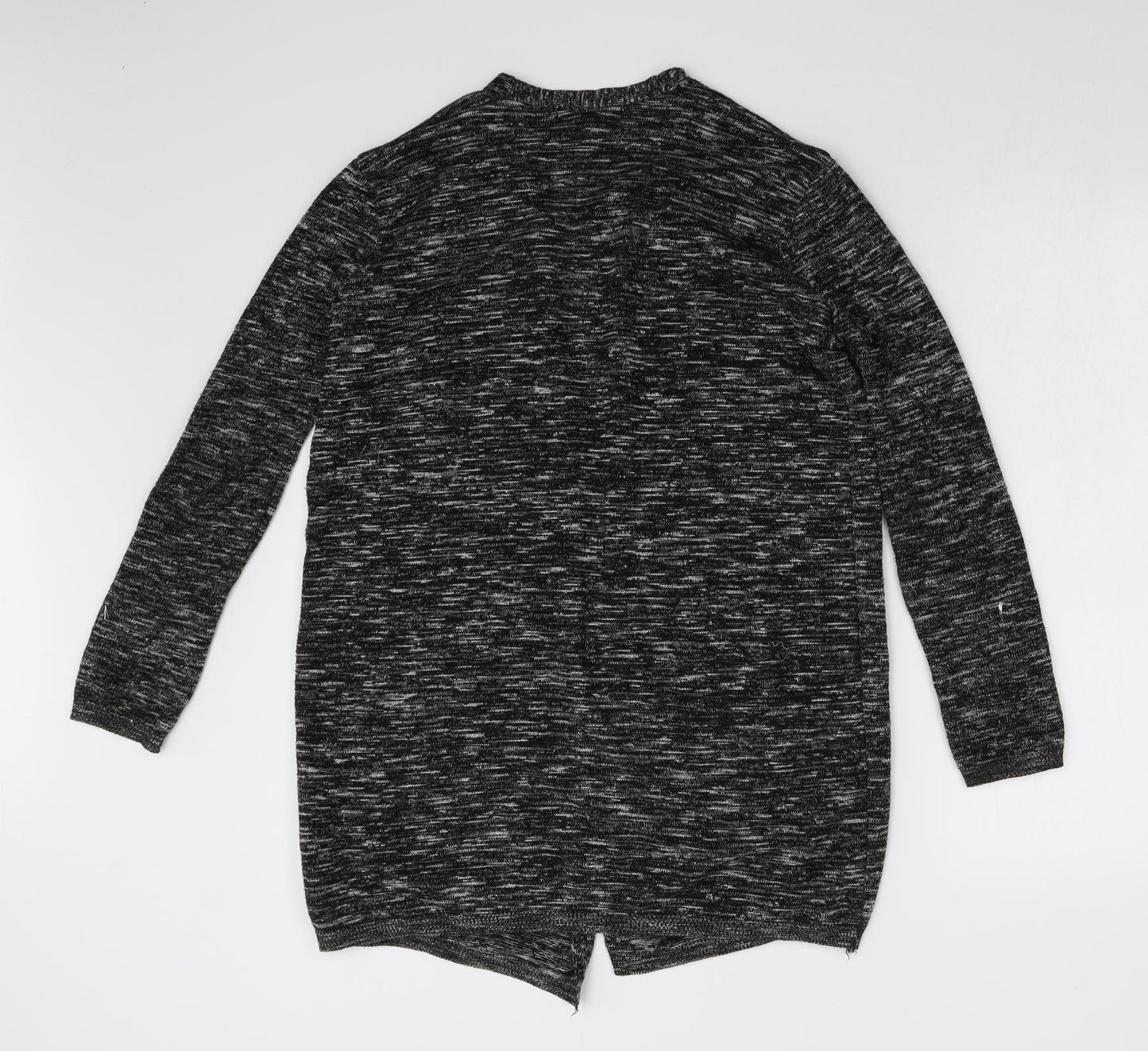 Primark Womens Grey  Knit Cardigan Jumper Size M
