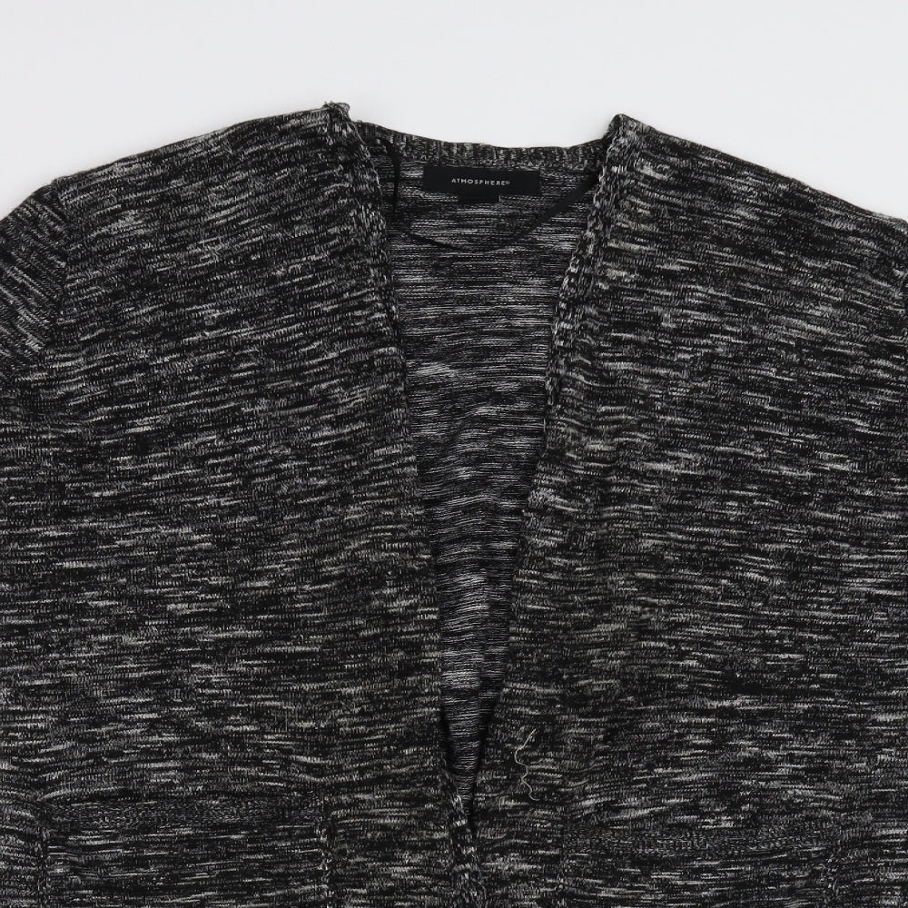 Primark Womens Grey  Knit Cardigan Jumper Size M