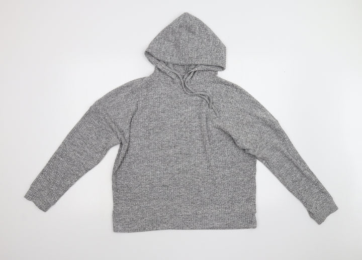 Pep & Co Womens Grey Pullover Hoodie Size 12