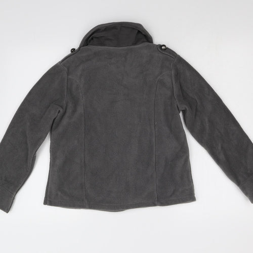 NEXT Girls Grey  Fleece Jacket  Size 12 Years