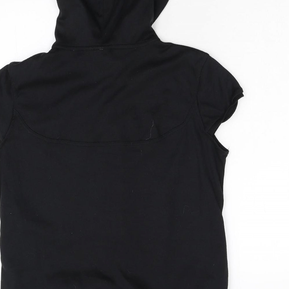 LA Gear Womens Black   Full Zip Hoodie Size 14