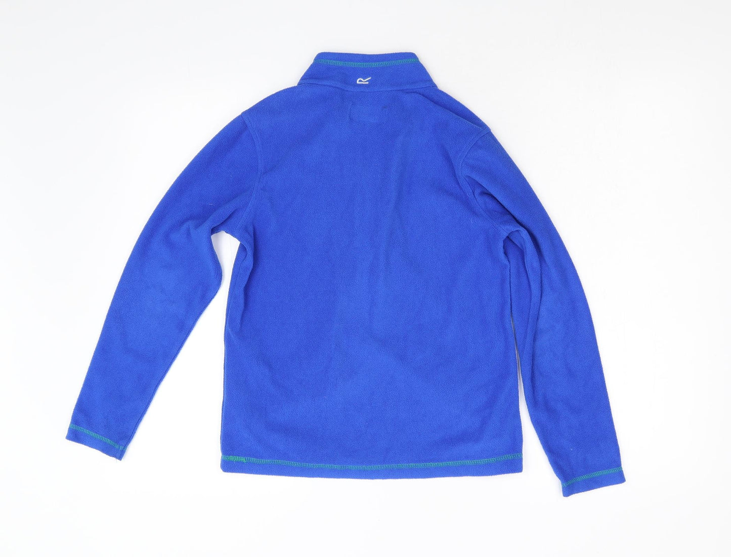 Regatta Boys Blue  Fleece Henley Jumper Size 11-12 Years
