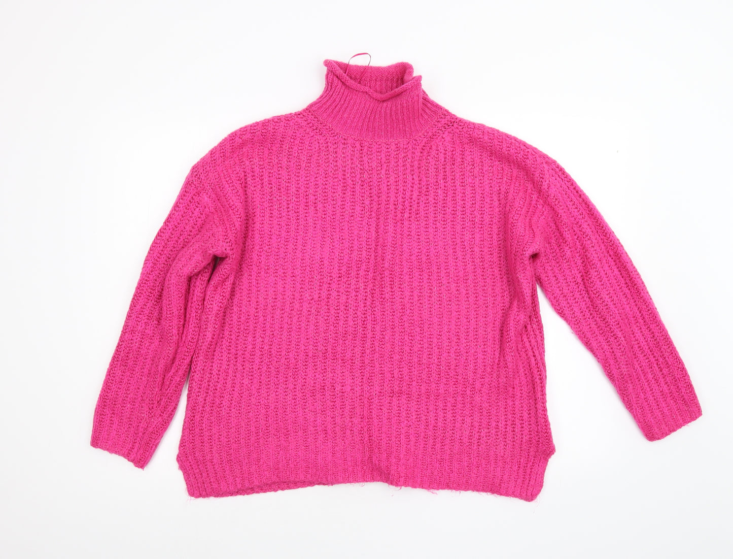 TU Womens Pink  Knit Pullover Jumper Size 16