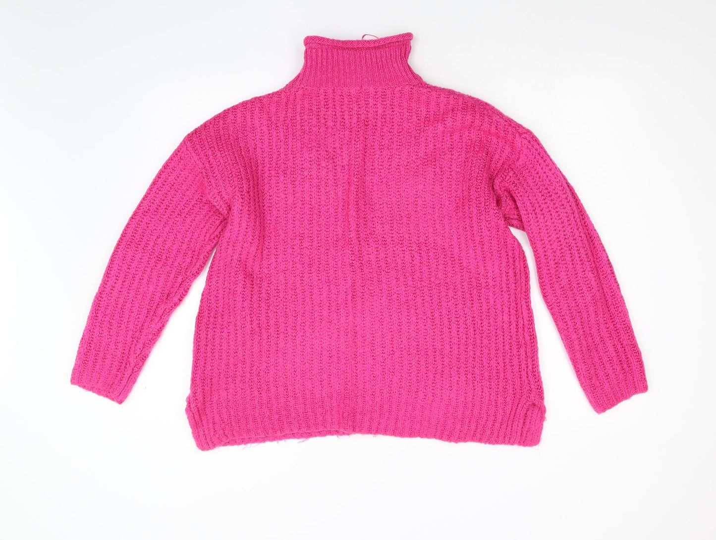 TU Womens Pink  Knit Pullover Jumper Size 16