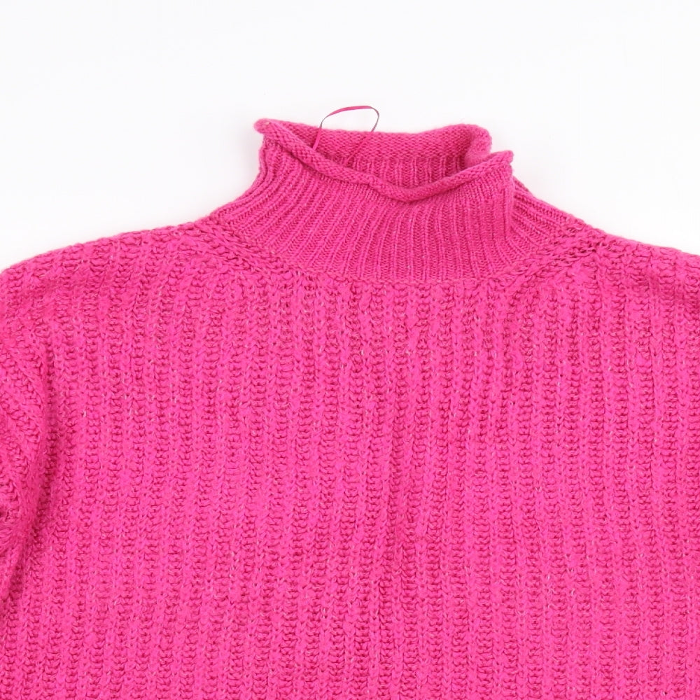TU Womens Pink  Knit Pullover Jumper Size 16