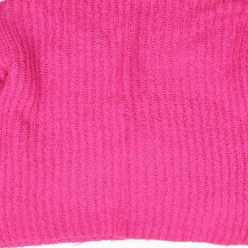 TU Womens Pink  Knit Pullover Jumper Size 16