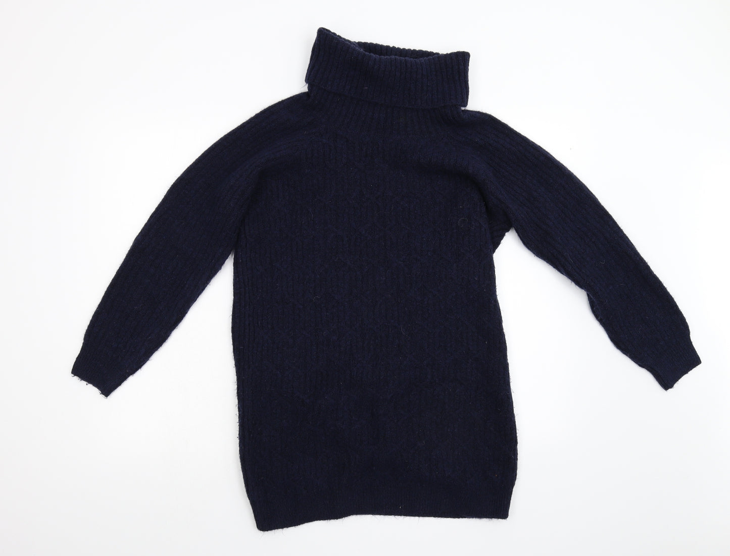 TU Womens Blue  Knit Pullover Jumper Size 10