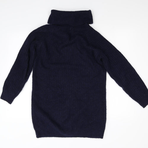 TU Womens Blue  Knit Pullover Jumper Size 10