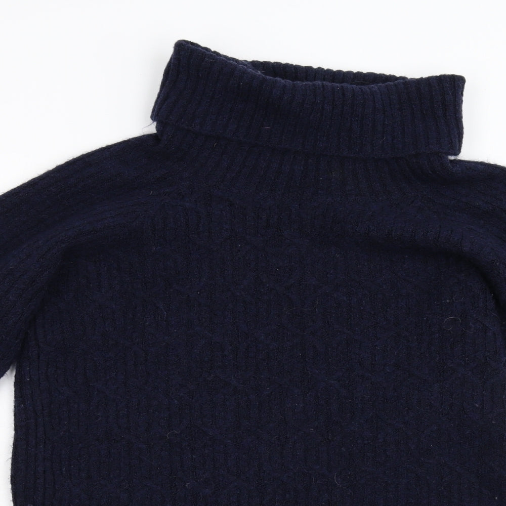 TU Womens Blue  Knit Pullover Jumper Size 10