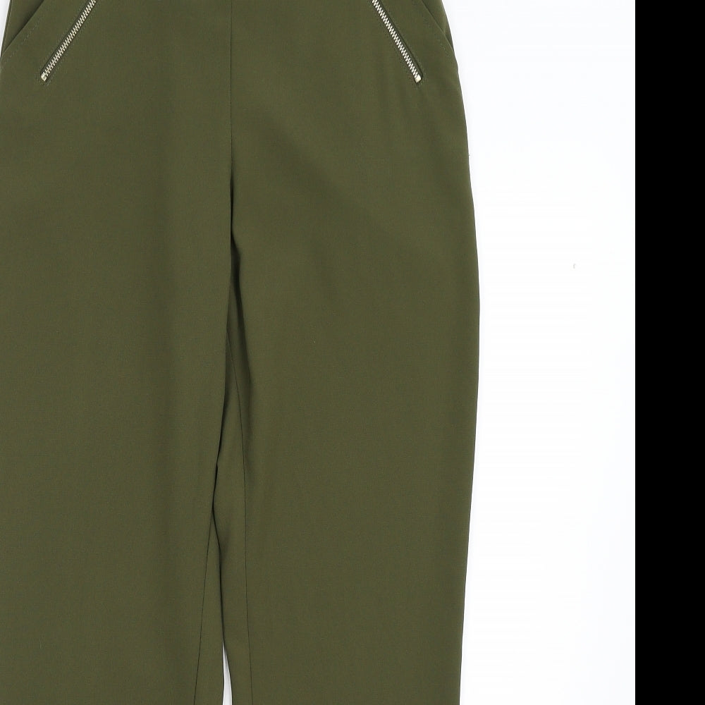 Primark Womens Green   Trousers  Size 8 L28 in