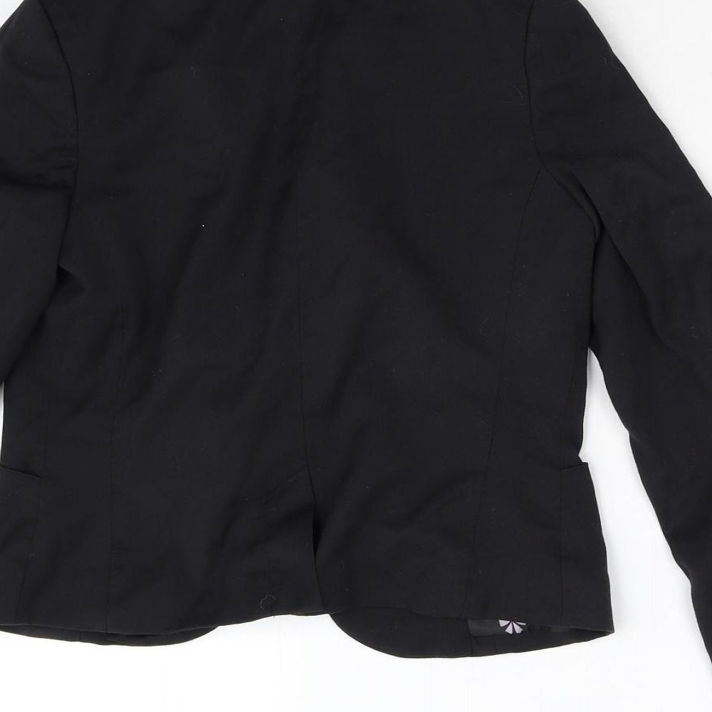 Divided Womens Black   Jacket Blazer Size 10