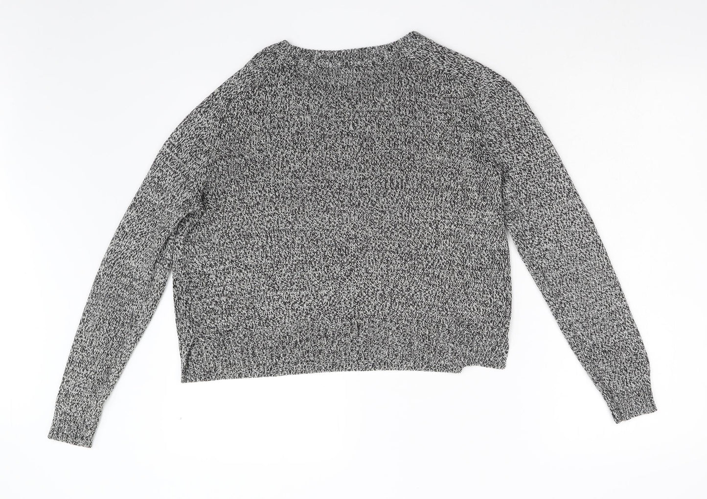 Divided Womens Grey  Knit Pullover Jumper Size M