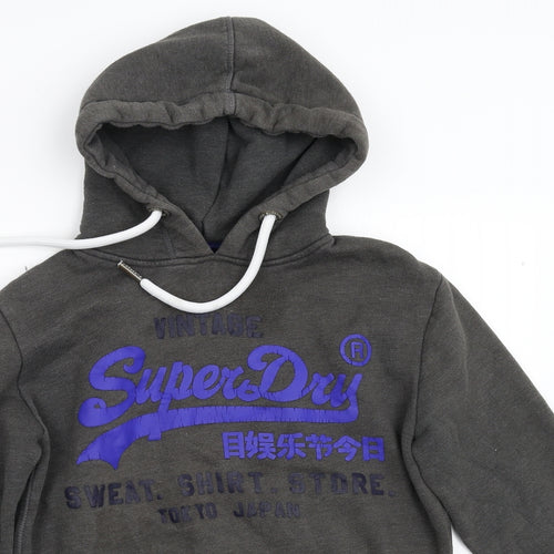 Superdry Mens Grey   Pullover Hoodie Size XS