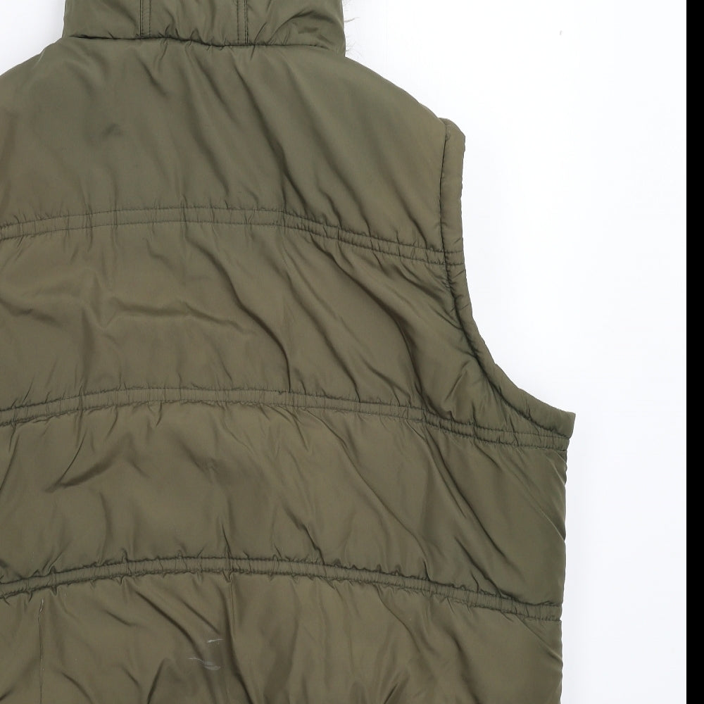 New Look Womens Green   Gilet Waistcoat Size 24