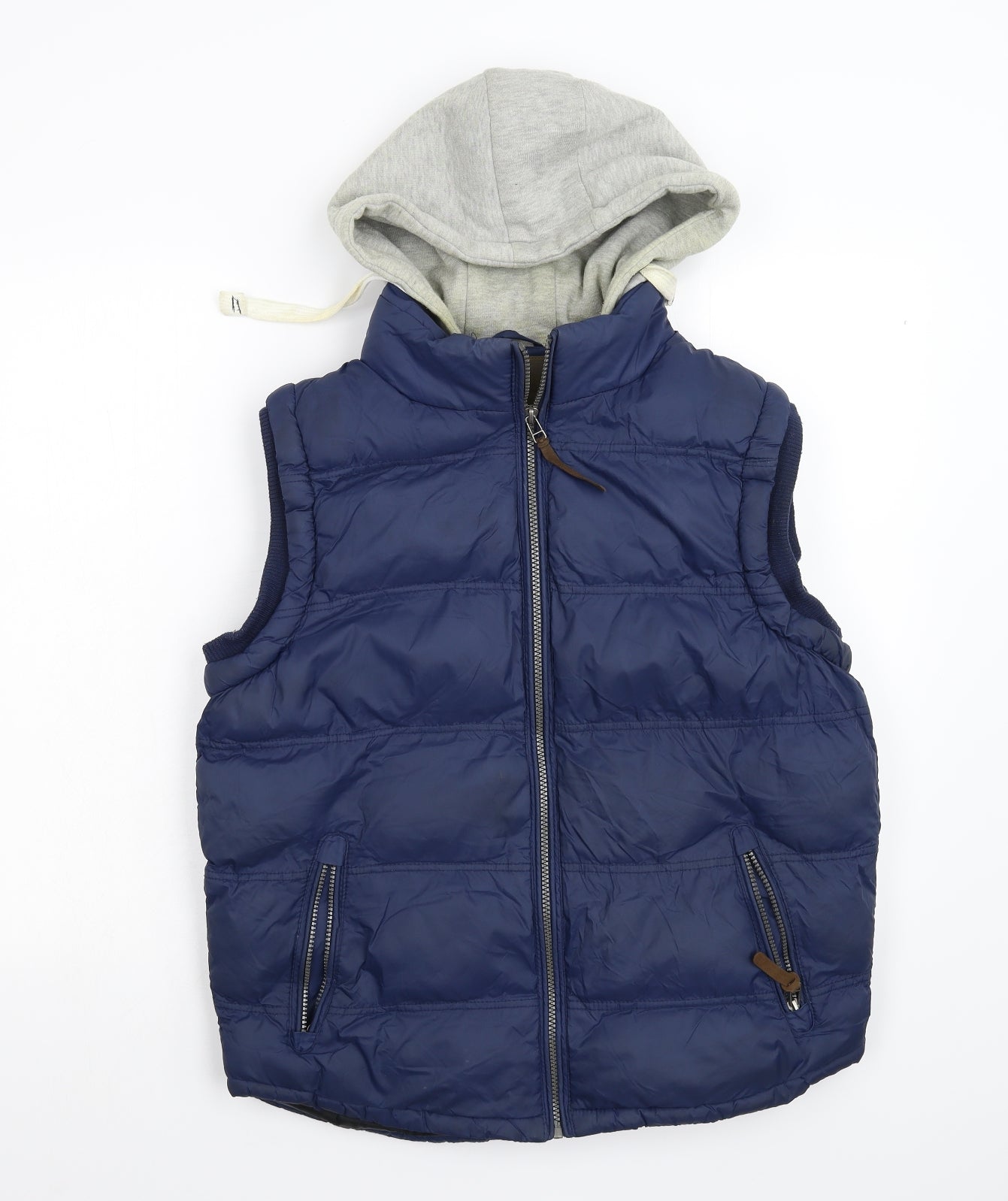 Primark Mens Blue   Gilet Waistcoat Size M