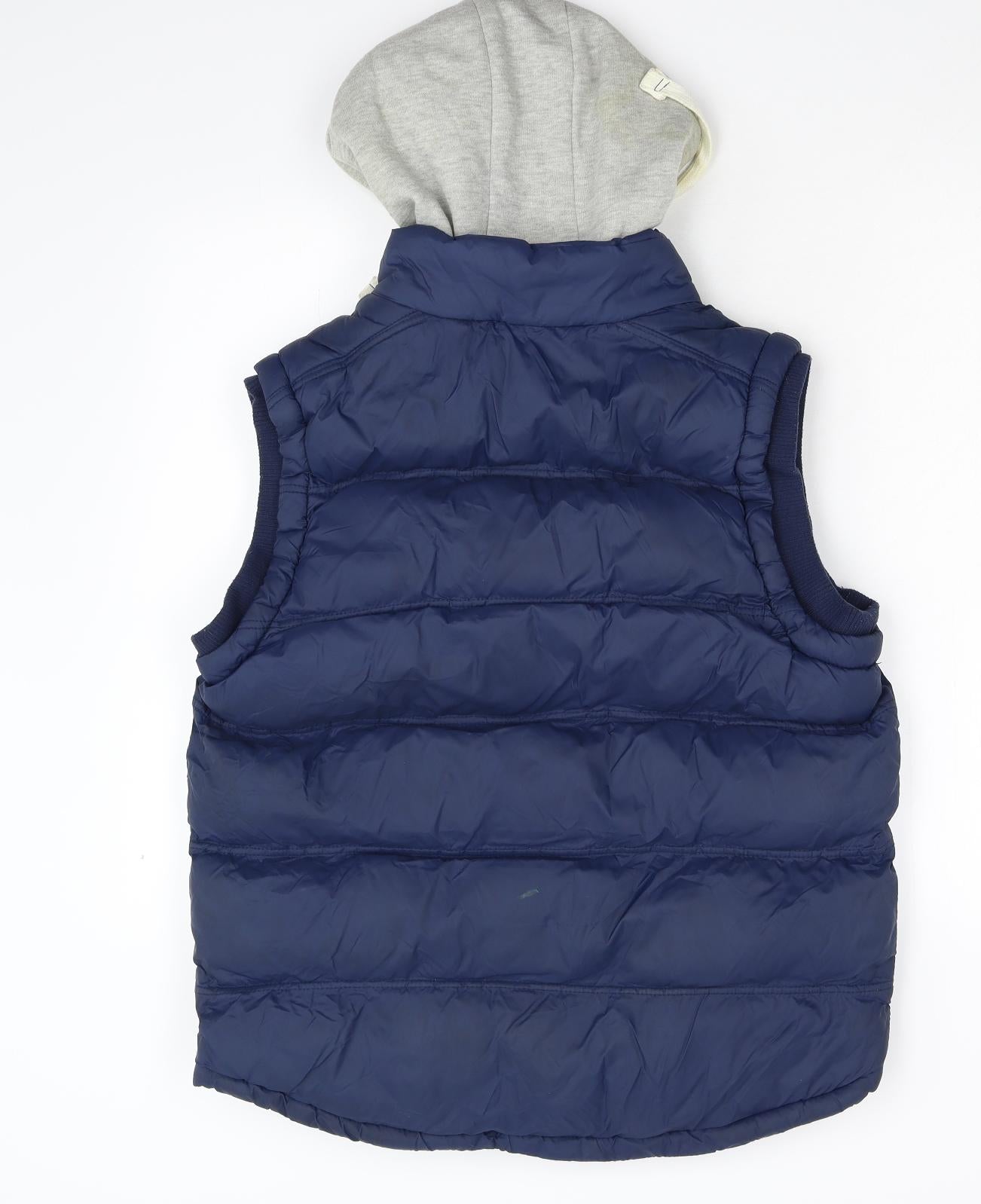 Primark Mens Blue   Gilet Waistcoat Size M