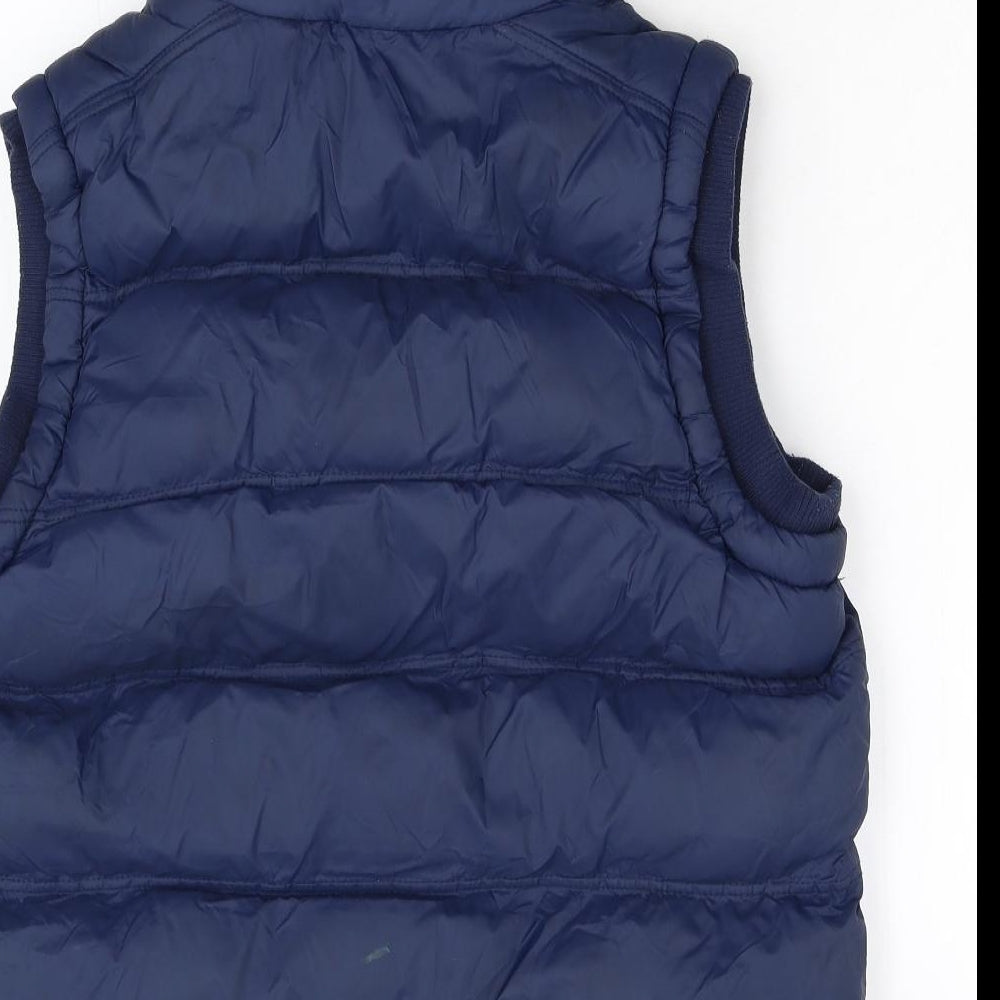 Primark Mens Blue   Gilet Waistcoat Size M