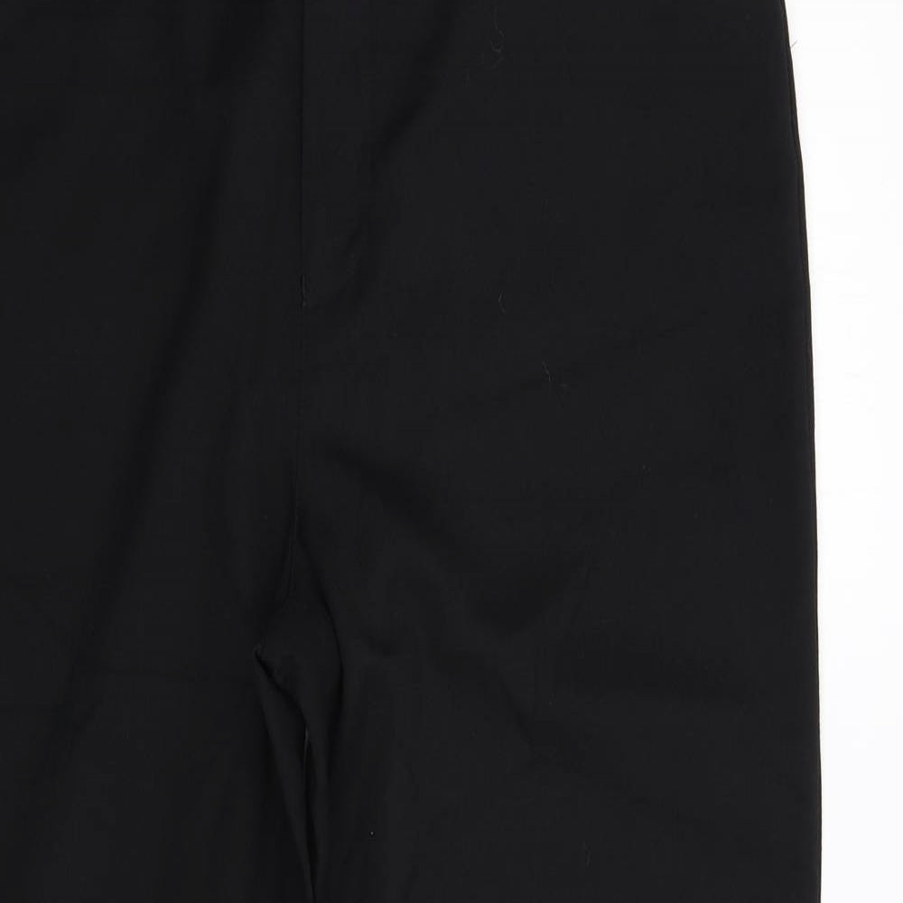 Burton Mens Black   Trousers  Size 34 L30 in