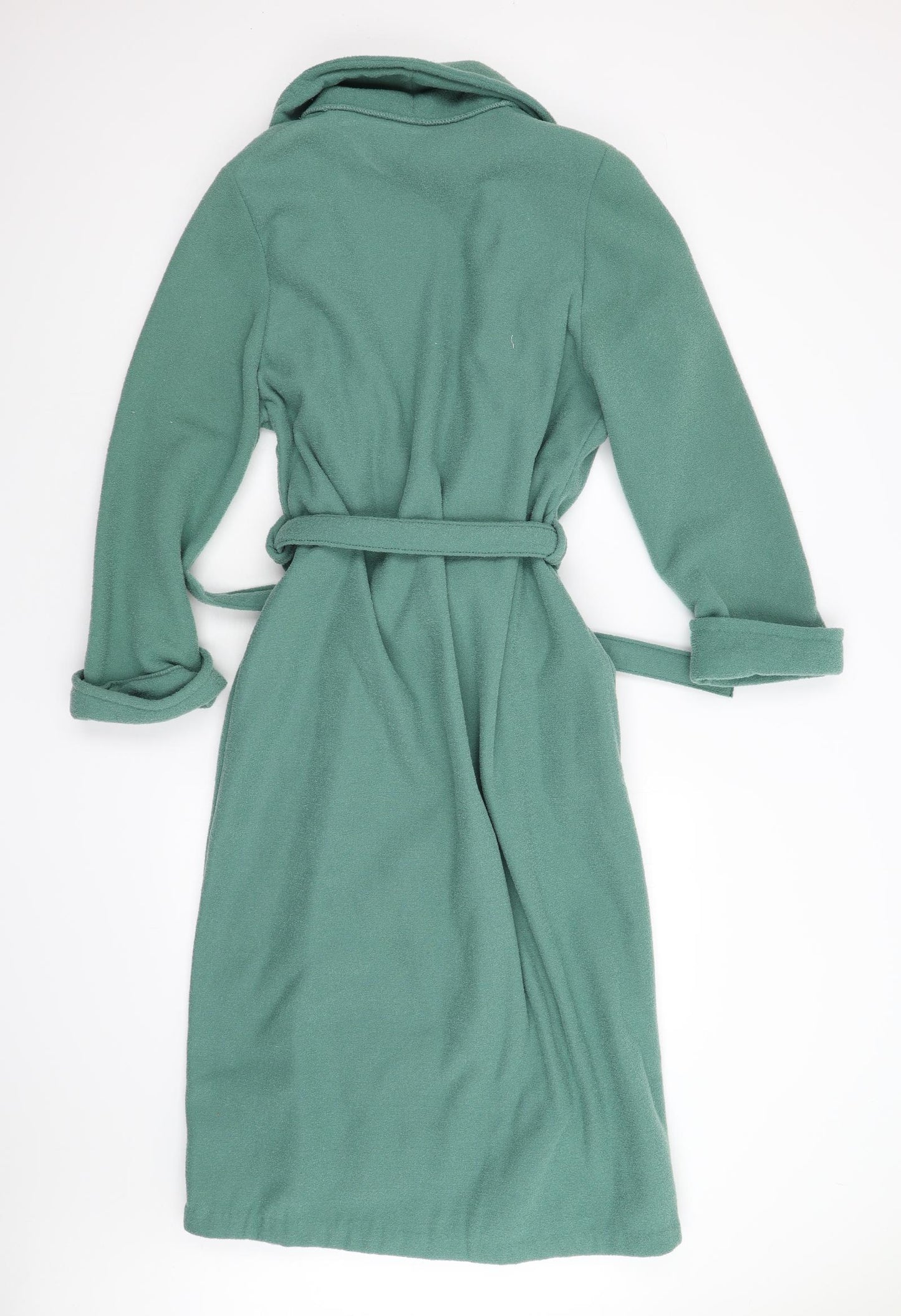 Preworn Womens Green Solid Fleece  Gown Size M