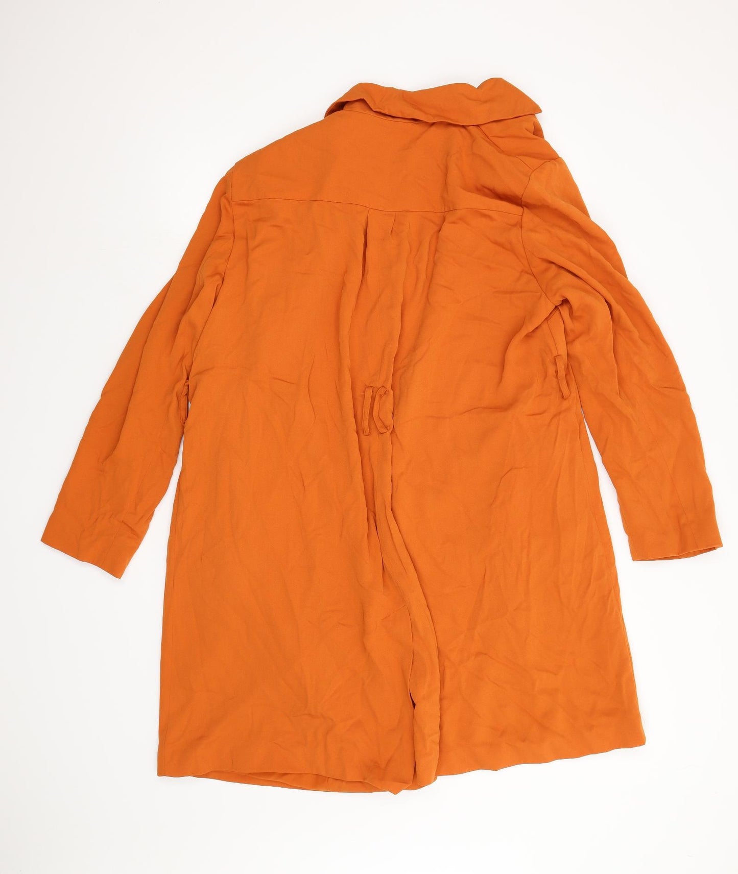 Matalan Womens Orange   Overcoat Coat Size 20