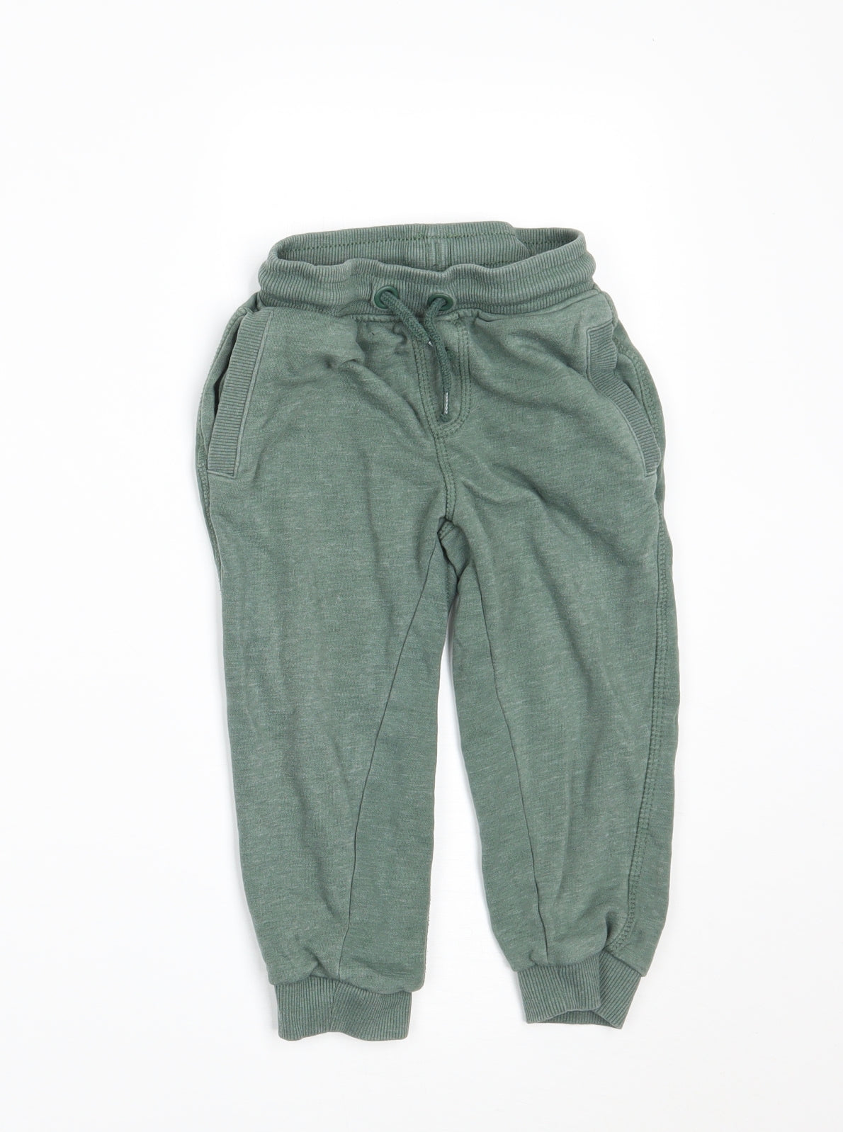 Nutmeg Boys Green   Jogger Trousers Size 2-3 Years
