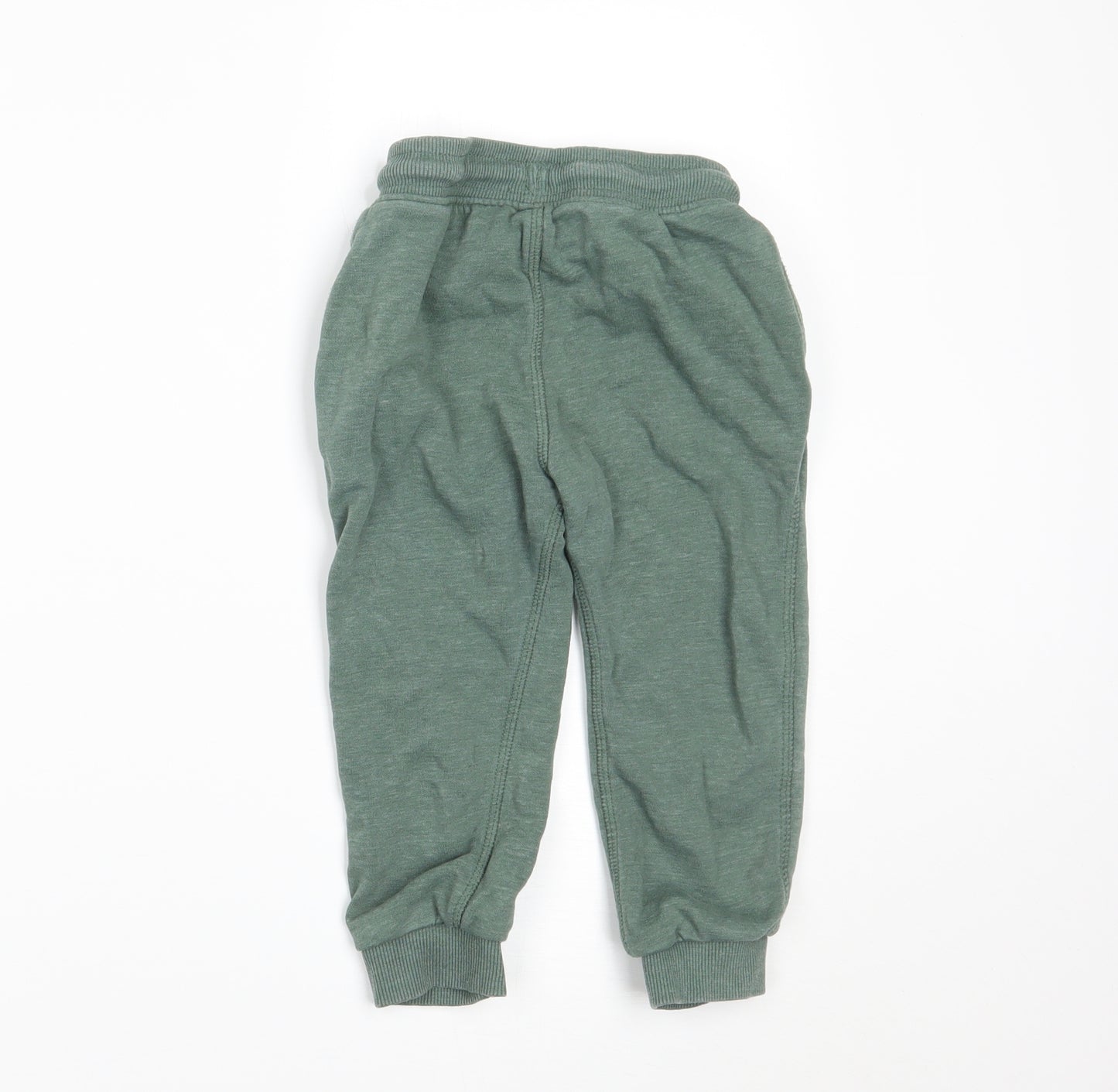 Nutmeg Boys Green   Jogger Trousers Size 2-3 Years